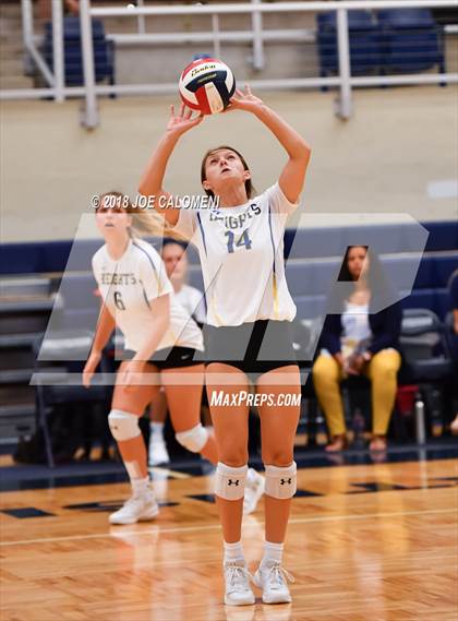 Thumbnail 1 in Churchill vs Alamo Heights (NISD Volleyball Tournament) photogallery.