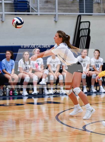 Thumbnail 1 in Churchill vs Alamo Heights (NISD Volleyball Tournament) photogallery.