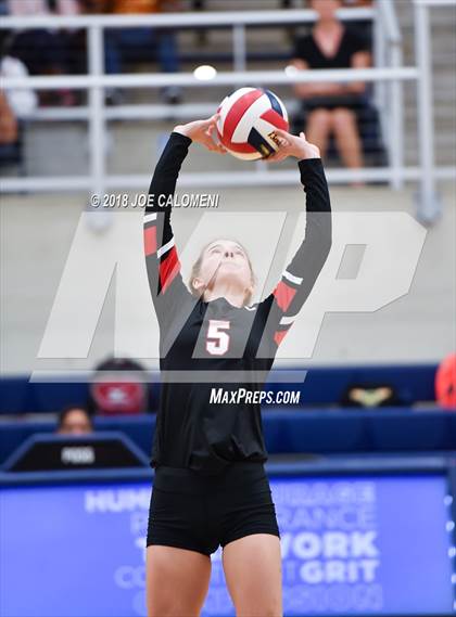 Thumbnail 1 in Churchill vs Alamo Heights (NISD Volleyball Tournament) photogallery.