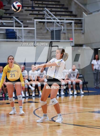 Thumbnail 1 in Churchill vs Alamo Heights (NISD Volleyball Tournament) photogallery.