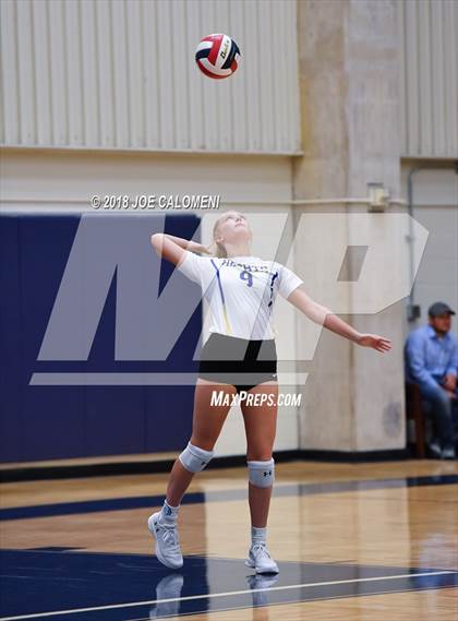 Thumbnail 3 in Churchill vs Alamo Heights (NISD Volleyball Tournament) photogallery.