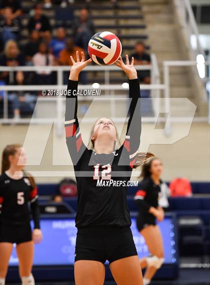 Thumbnail 2 in Churchill vs Alamo Heights (NISD Volleyball Tournament) photogallery.