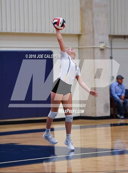 Thumbnail 1 in Churchill vs Alamo Heights (NISD Volleyball Tournament) photogallery.