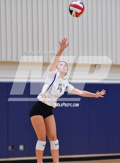 Thumbnail 2 in Churchill vs Alamo Heights (NISD Volleyball Tournament) photogallery.