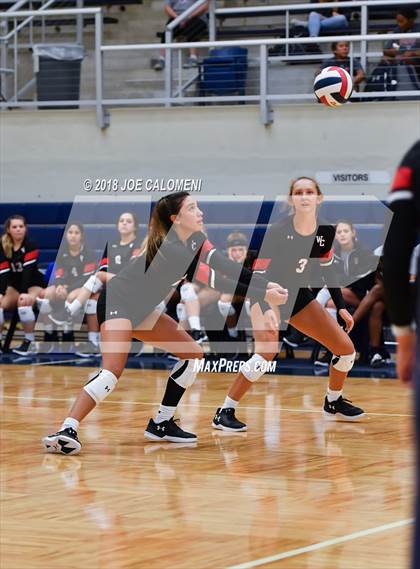 Thumbnail 3 in Churchill vs Alamo Heights (NISD Volleyball Tournament) photogallery.