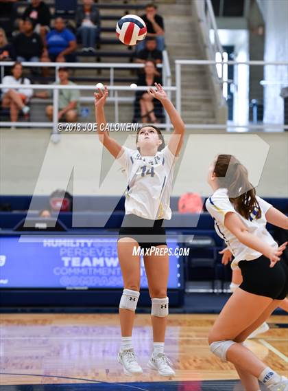 Thumbnail 2 in Churchill vs Alamo Heights (NISD Volleyball Tournament) photogallery.