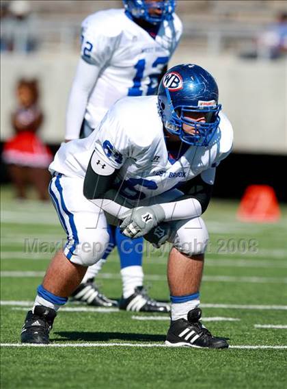 Thumbnail 2 in Pasadena Memorial vs. West Brook (Texas 5A D2 Bi-District Playoff) photogallery.