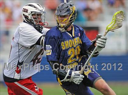 Thumbnail 2 in Shoreham-Wading River vs Cold Spring Harbor (NYSPHSAA Class C Regional Final) photogallery.