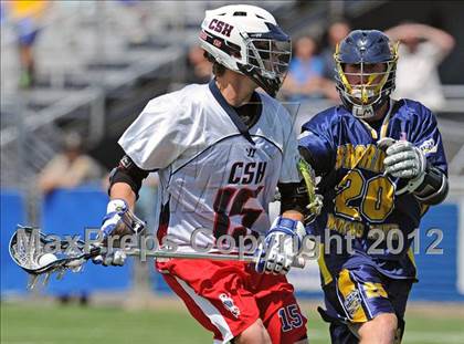 Thumbnail 3 in Shoreham-Wading River vs Cold Spring Harbor (NYSPHSAA Class C Regional Final) photogallery.