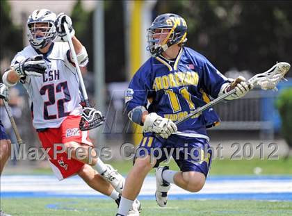 Thumbnail 1 in Shoreham-Wading River vs Cold Spring Harbor (NYSPHSAA Class C Regional Final) photogallery.