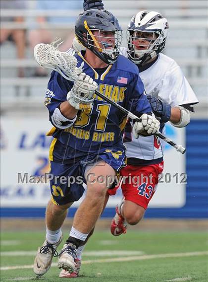 Thumbnail 1 in Shoreham-Wading River vs Cold Spring Harbor (NYSPHSAA Class C Regional Final) photogallery.
