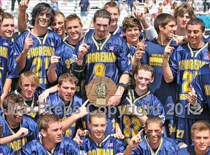 Thumbnail 2 in Shoreham-Wading River vs Cold Spring Harbor (NYSPHSAA Class C Regional Final) photogallery.