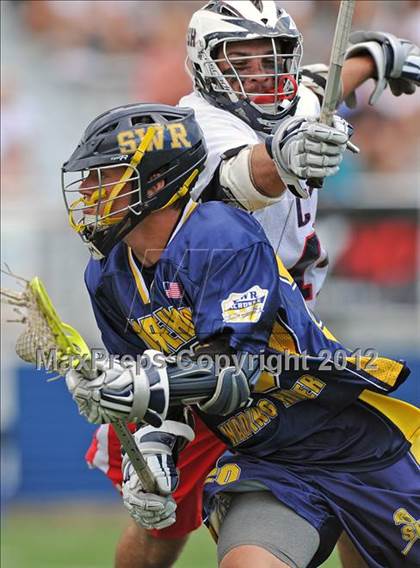 Thumbnail 1 in Shoreham-Wading River vs Cold Spring Harbor (NYSPHSAA Class C Regional Final) photogallery.
