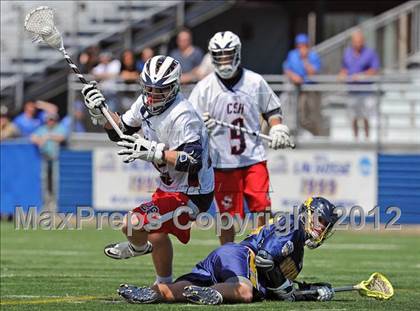 Thumbnail 2 in Shoreham-Wading River vs Cold Spring Harbor (NYSPHSAA Class C Regional Final) photogallery.