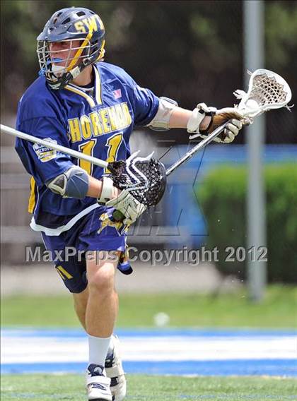 Thumbnail 2 in Shoreham-Wading River vs Cold Spring Harbor (NYSPHSAA Class C Regional Final) photogallery.
