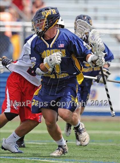 Thumbnail 1 in Shoreham-Wading River vs Cold Spring Harbor (NYSPHSAA Class C Regional Final) photogallery.
