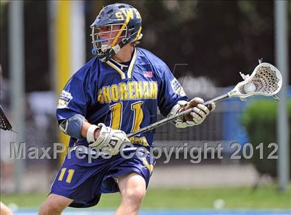 Thumbnail 2 in Shoreham-Wading River vs Cold Spring Harbor (NYSPHSAA Class C Regional Final) photogallery.