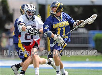 Thumbnail 2 in Shoreham-Wading River vs Cold Spring Harbor (NYSPHSAA Class C Regional Final) photogallery.
