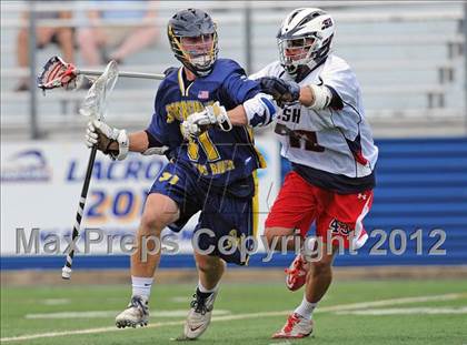 Thumbnail 2 in Shoreham-Wading River vs Cold Spring Harbor (NYSPHSAA Class C Regional Final) photogallery.