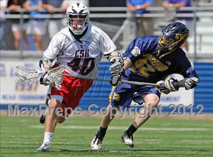 Thumbnail 1 in Shoreham-Wading River vs Cold Spring Harbor (NYSPHSAA Class C Regional Final) photogallery.
