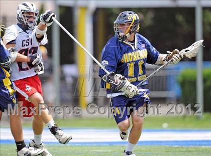 Thumbnail 3 in Shoreham-Wading River vs Cold Spring Harbor (NYSPHSAA Class C Regional Final) photogallery.