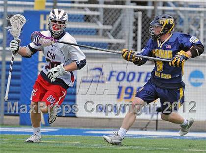 Thumbnail 1 in Shoreham-Wading River vs Cold Spring Harbor (NYSPHSAA Class C Regional Final) photogallery.
