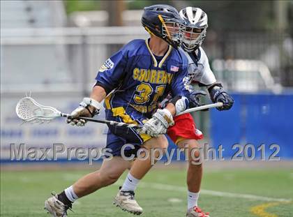 Thumbnail 1 in Shoreham-Wading River vs Cold Spring Harbor (NYSPHSAA Class C Regional Final) photogallery.