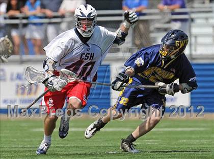 Thumbnail 2 in Shoreham-Wading River vs Cold Spring Harbor (NYSPHSAA Class C Regional Final) photogallery.