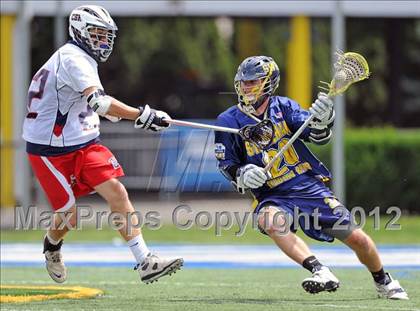 Thumbnail 2 in Shoreham-Wading River vs Cold Spring Harbor (NYSPHSAA Class C Regional Final) photogallery.
