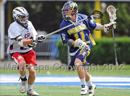 Thumbnail 2 in Shoreham-Wading River vs Cold Spring Harbor (NYSPHSAA Class C Regional Final) photogallery.