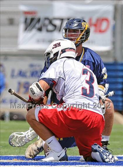 Thumbnail 1 in Shoreham-Wading River vs Cold Spring Harbor (NYSPHSAA Class C Regional Final) photogallery.