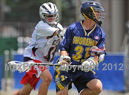 Thumbnail 1 in Shoreham-Wading River vs Cold Spring Harbor (NYSPHSAA Class C Regional Final) photogallery.