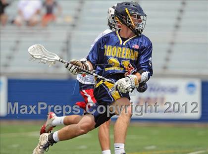Thumbnail 2 in Shoreham-Wading River vs Cold Spring Harbor (NYSPHSAA Class C Regional Final) photogallery.