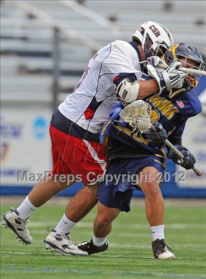 Thumbnail 1 in Shoreham-Wading River vs Cold Spring Harbor (NYSPHSAA Class C Regional Final) photogallery.