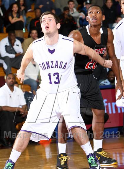 Thumbnail 1 in Gonzaga vs. Chester (Spalding Hoophall Classic) photogallery.