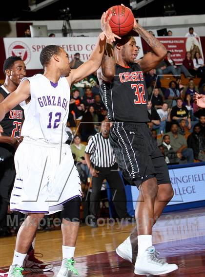 Thumbnail 1 in Gonzaga vs. Chester (Spalding Hoophall Classic) photogallery.