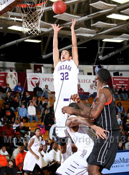 Thumbnail 3 in Gonzaga vs. Chester (Spalding Hoophall Classic) photogallery.