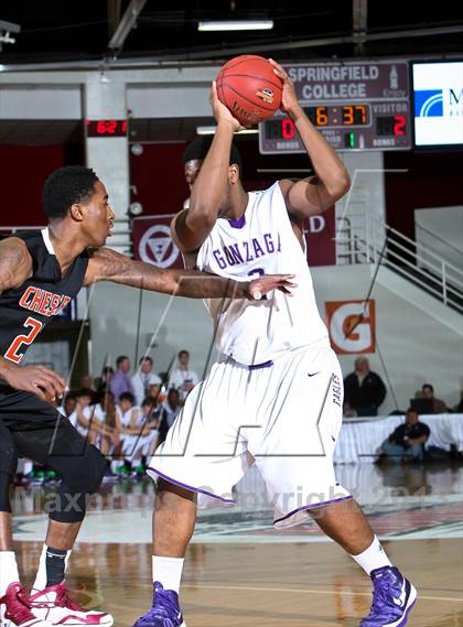 Thumbnail 3 in Gonzaga vs. Chester (Spalding Hoophall Classic) photogallery.