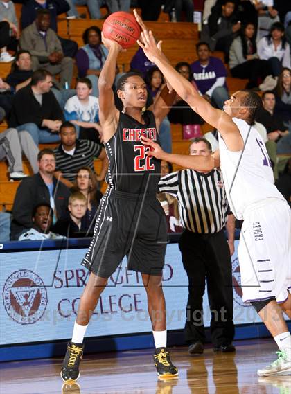 Thumbnail 1 in Gonzaga vs. Chester (Spalding Hoophall Classic) photogallery.