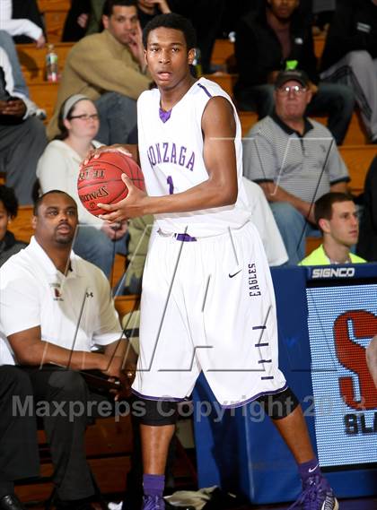 Thumbnail 3 in Gonzaga vs. Chester (Spalding Hoophall Classic) photogallery.