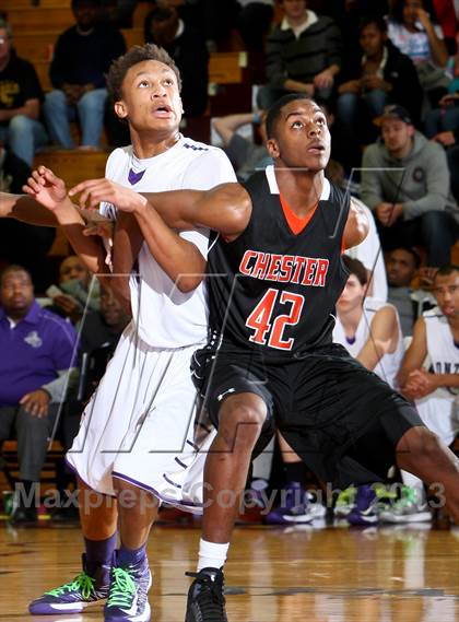 Thumbnail 2 in Gonzaga vs. Chester (Spalding Hoophall Classic) photogallery.