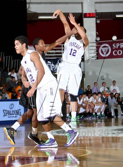 Thumbnail 1 in Gonzaga vs. Chester (Spalding Hoophall Classic) photogallery.