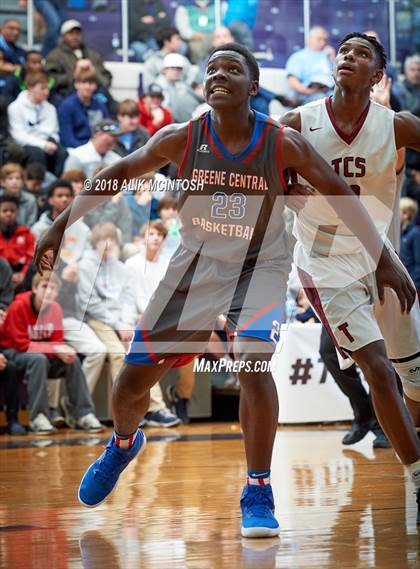 Thumbnail 2 in Greene Central vs. Trinity Christian (John Wall Holiday Invitational) photogallery.
