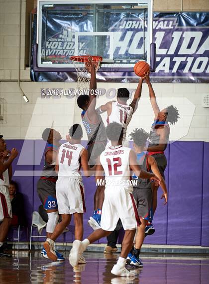 Thumbnail 2 in Greene Central vs. Trinity Christian (John Wall Holiday Invitational) photogallery.