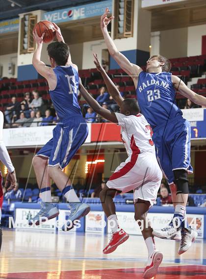 Thumbnail 1 in Haldane vs. Alexander Hamilton (Section 1 Class C Semifinal) photogallery.