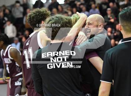 Thumbnail 3 in Bishop Hendricken vs. La Salle Academy (RIIL Division 1 Final) photogallery.