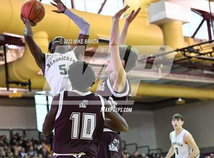 Thumbnail 1 in Bishop Hendricken vs. La Salle Academy (RIIL Division 1 Final) photogallery.