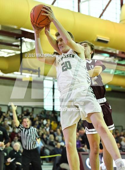 Thumbnail 2 in Bishop Hendricken vs. La Salle Academy (RIIL Division 1 Final) photogallery.