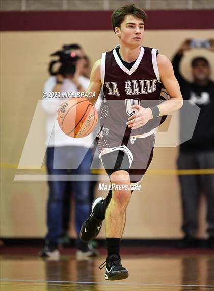 Thumbnail 2 in Bishop Hendricken vs. La Salle Academy (RIIL Division 1 Final) photogallery.
