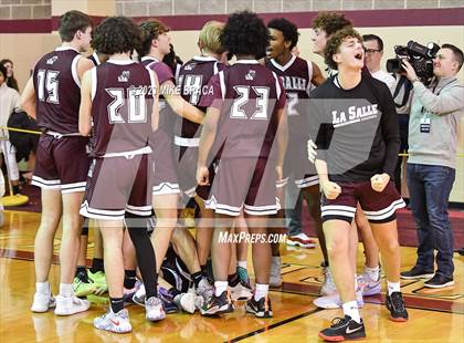 Thumbnail 2 in Bishop Hendricken vs. La Salle Academy (RIIL Division 1 Final) photogallery.